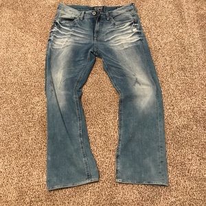 Men’s Salvage Anarchy Relaxed Straight Jean 36x30 (hemmed)
